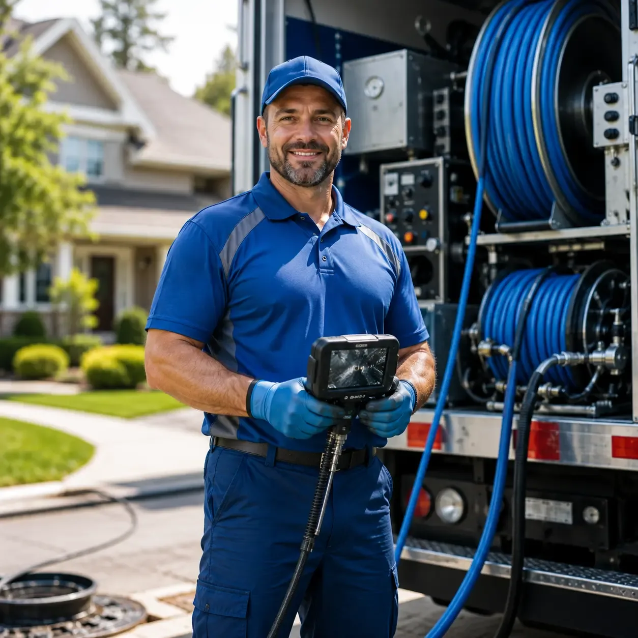 Local outdoor drain cleaning specialists in Maplecrest, NY